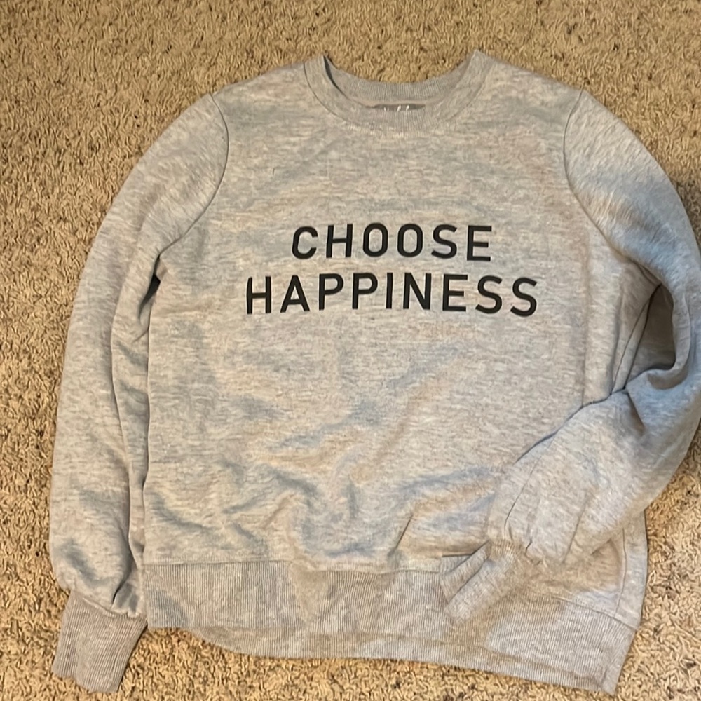 “Choose Happiness” Crewneck